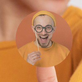 Your Funny Photo Selfie Upload Ronde Sticker