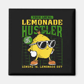 Your Local Lemonade Hustler Funny Lemon Stand Boss Magneet (Voorkant)