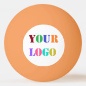 Your Logo Promotion Branded Ping Pong Ball Example (Voorkant)