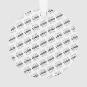 Your Logo Simple Repeating Diagonal Pattern (dos)