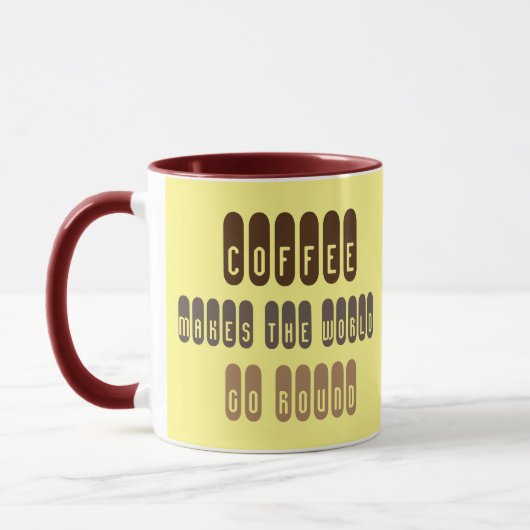 "Your Morning Lift" Mug de café combo (Gauche)