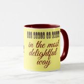 "Your Morning Lift" Mug de café combo (Devant droit)