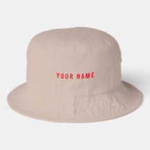 YOUR NAME Custom text printed Outdoor Khaki-Cap
