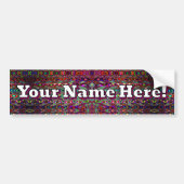 Your Name Here! Bumpersticker (Voorkant)