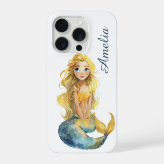 Your Name Mermaid  iPhone 15 Pro Hoesje