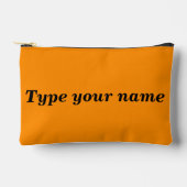 Your Name on Orange Pouch Etui (Voorkant)