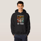 your only limit is you workout bench press bodybui hoodie (Voorkant volledig)