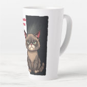 Your optimism disgusts me latte mok (Rechterhoek)