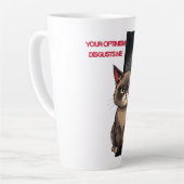 Your optimism disgusts me latte mok (Linkerhoek)