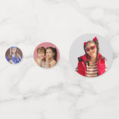 Your Own Photos Custom Table Confetti (Devant)