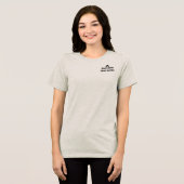 Your Pace Your Peace Steady Spirit Text T-Shirt (Voorkant volledig)