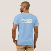 Your Pad or Mine - Men's Baby Blue T-shirt (Achterkant volledig)