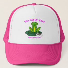 Your Pad or Mine - Pink -  Trucker Pet