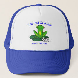 Your Pad or Mine - Royal Blue -  Trucker Pet