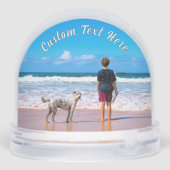 Your Pet Photo with Custom Text Personalized (Arrière)