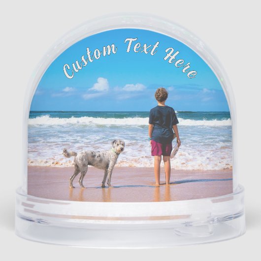 Your Pet Photo with Custom Text Personalized (Arrière)