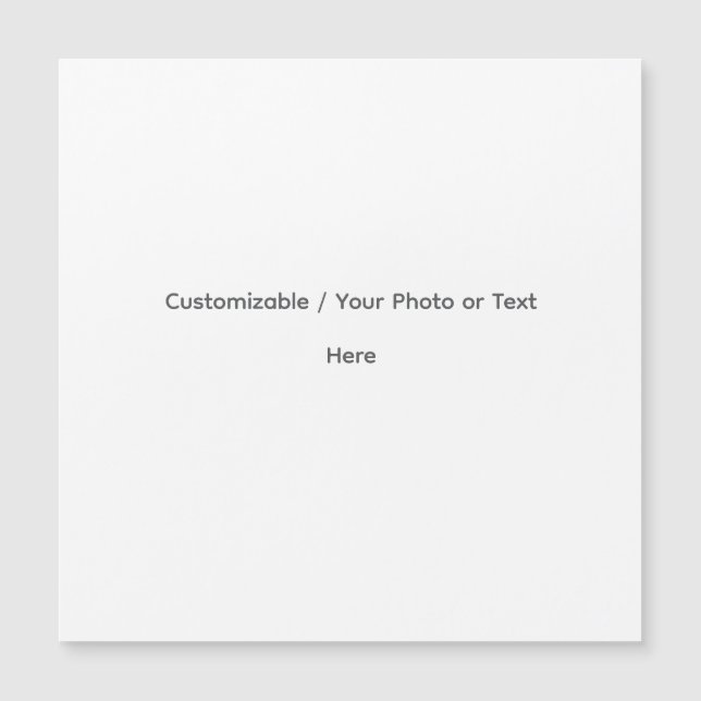 Your Photo or Text Here (Customizable Design) (Voorkant)