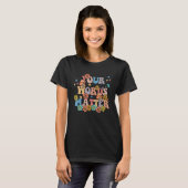 Your Words Matter Speech Therapy Teacher Language  T-shirt (Voorkant volledig)