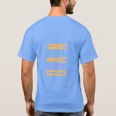 Your Wow Worth Back Down NVR Basic Dark T-Shirt (Dos)