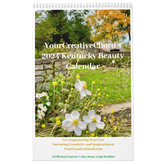 YourCreativeChord Kentucky Beauty 2024 Calendrier (Protection)
