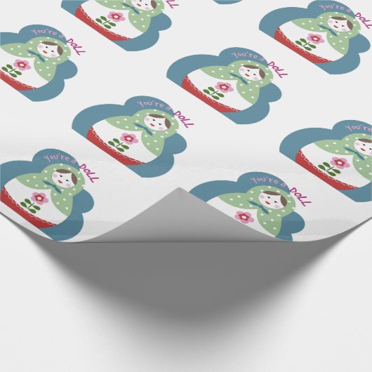 Youre A Doll Cadeaupapier (Hoek)