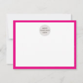 YOU'RE A GEM modern bedankt gouden glitter script (Achterkant)