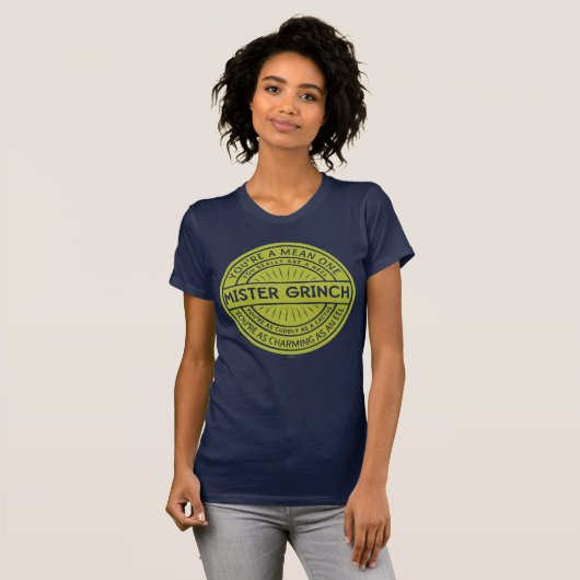 You're a Mean One Mister Grinch Quote T-shirt (Voorkant volledig)