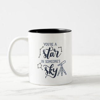 You're a Star in Someone's Sky - Tweekleurige Koffiemok