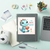 Youre Dinomite Valentijn Schattigee Dinosaur Liefd Sticker (iPad Cover)