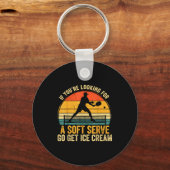 You're If Looking Soft Player Serve Pickleball Smi Sleutelhanger (Voorkant)