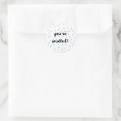 You're Invited - Sprinkle Sticker (Tas)