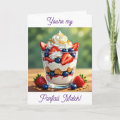 You're My Perfect Match | Happy Valentine's Day Kaart (Voorkant)
