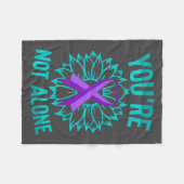 Youre Not Alone Premium  Fleece Deken (Voorkant (Horizontaal))