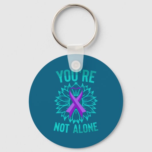 Youre Not Alone Premium Sleutelhanger (Voorkant)