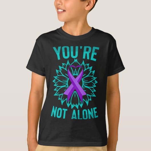 Youre Not Alone Premium  T-shirt (Voorkant)