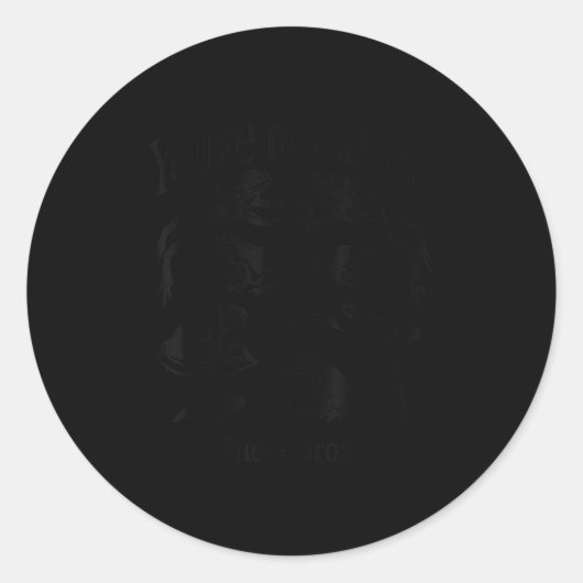 You're Not Alone There's Frogs Ronde Sticker (Voorkant)