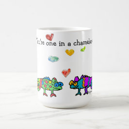 You're One in a Chameleon Koffiemok