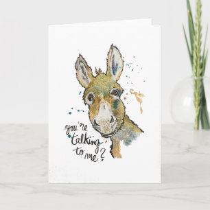 You're talking to me? kaart