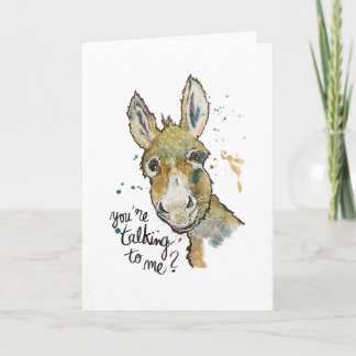 You're talking to me? kaart