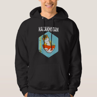 Yourta Republiek Kazachstan Qazaqstan Kazachse vla Hoodie
