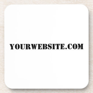 YourWebSite.com Bier Onderzetter