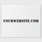 YourWebSite.com Cadeaupapier (Vlak)