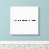YourWebSite.com Canvas Afdruk (Insitu (Houten vloer))