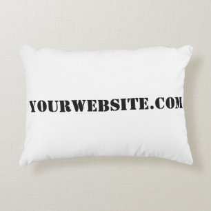 YourWebSite.com Decoratief Kussen