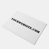 YourWebSite.com Deurmat (Schuin)