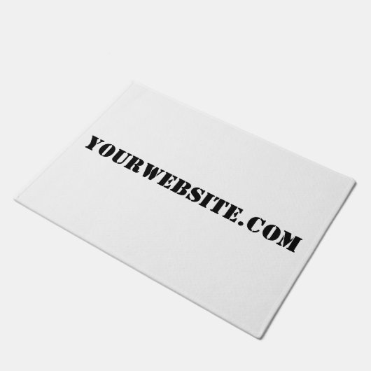 YourWebSite.com Deurmat (Schuin)