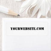 YourWebSite.com Etiket (Insitu)