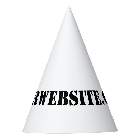YourWebSite.com Feesthoedjes (Voorkant)