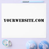 YourWebSite.com Flyer (Enkel)