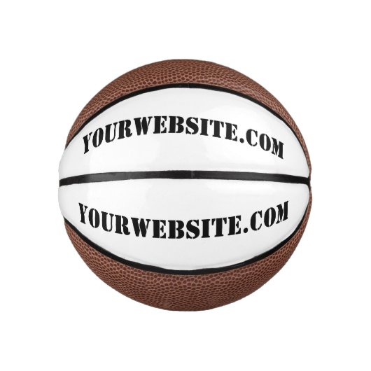 YourWebSite.com Mini Basketbal (Voorkant)